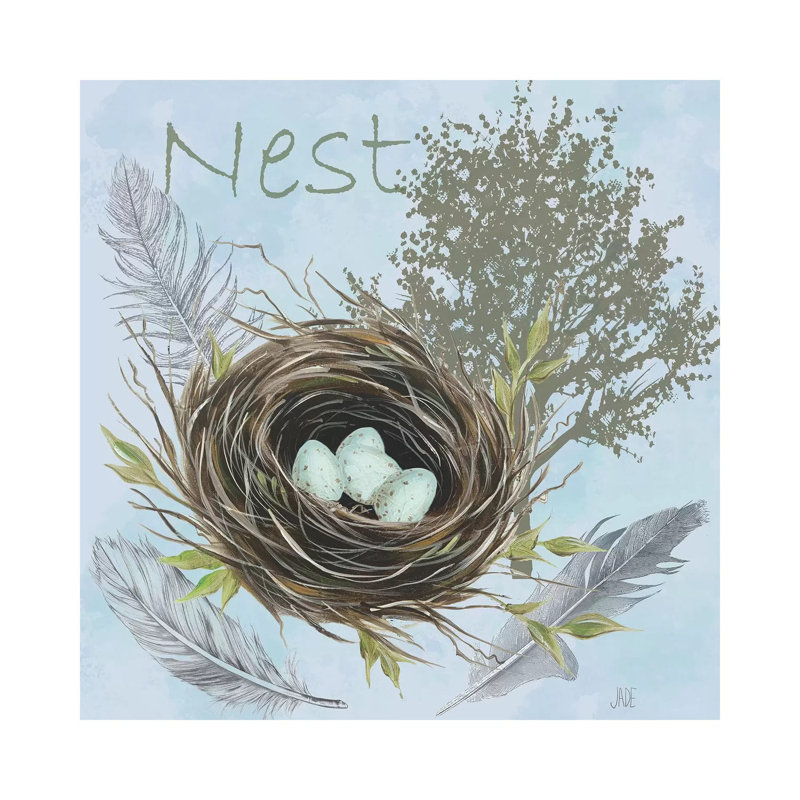 Nesting Collection I - Wrapped Canvas Print, 45.72 cm H x 45.72 cm W x 1.91 cm D