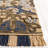 Blossom Tufted Wool/Cotton Performance Floral Rug in Blue/Gold-95854734