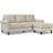 Serta Harmon Upholstered Reversible Sectional Sofa and Chaise-477725170-455034113