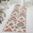 Floral Machine Washable Rug with Rubber Backing for Living Room Vintage Non-Slip Dining Room Rug Easy-Cleaning Floor Carpet for Bedroom-155884355