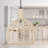 12.75"W Friedler 1-Light Cotton Shade Woven Dome Pendant