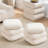 Modern Upholstered Square Swivel-Top Ottoman-1159420081