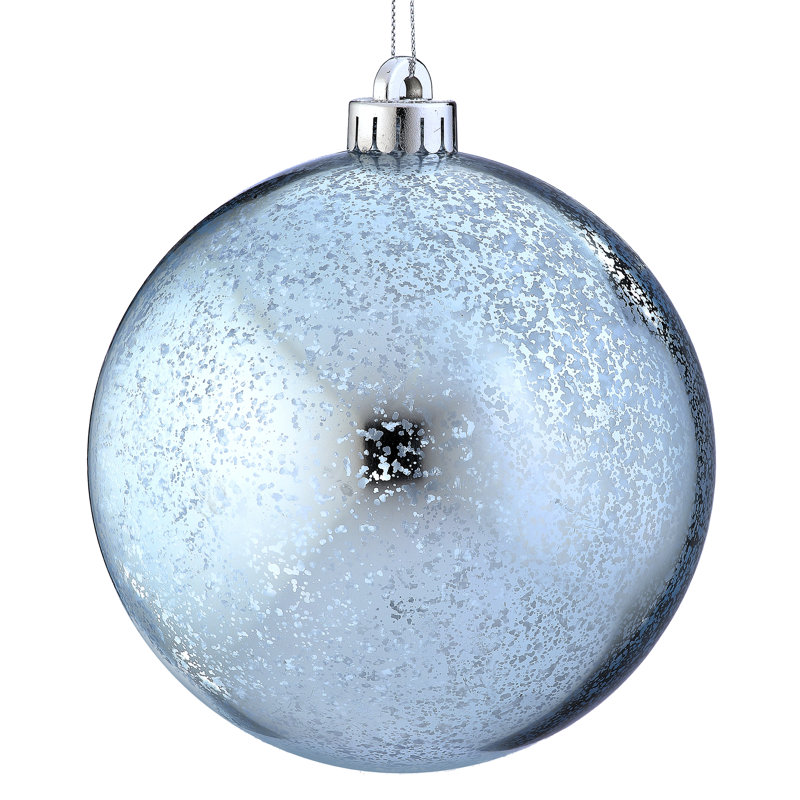 Ornement boule de mercure en plastique incassable 200 mm 