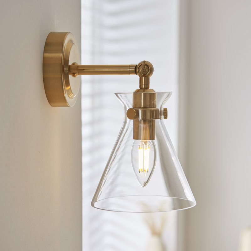 Steel Armed Sconce