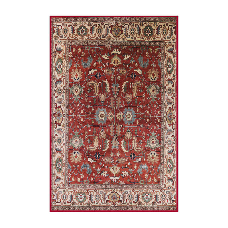 Oriental Indoor Rug, Rectangle 7' x 9'