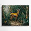 Art mural en métal faune jaune à dos jaune Duiker-599228345