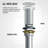 Vessel Grid Bathroom Sink Drain-52101646