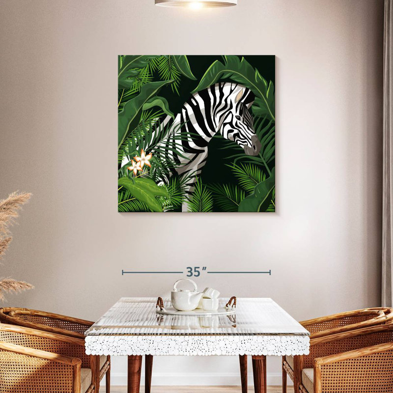 Brampt Leaves And Zebra