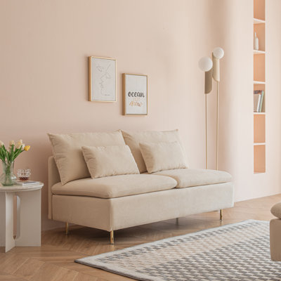 Glendalis Upholstered 59.8'' Loveseat