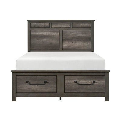 Bellamy Bed Frame With Footboard Storage