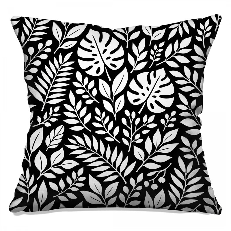 Coussins Monstera, 20 x 20 inches
