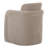 Becca Upholstered Rolling Dining Arm Chair-1596572882