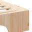 Floor Bed Frame With Storage Solid Pine Wood-677174676-677174779