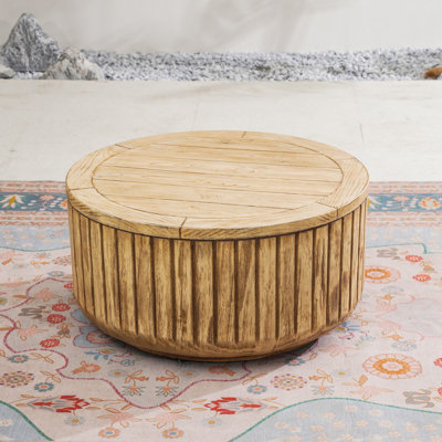 Table basse ronde de patio