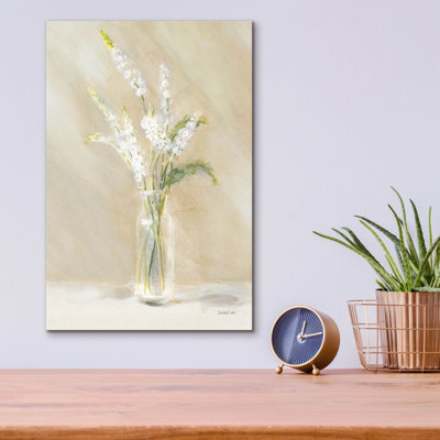 Art mural en verre acrylique 12 po x 16 po «Country Fresh 5 Warm» par Danhui Nai