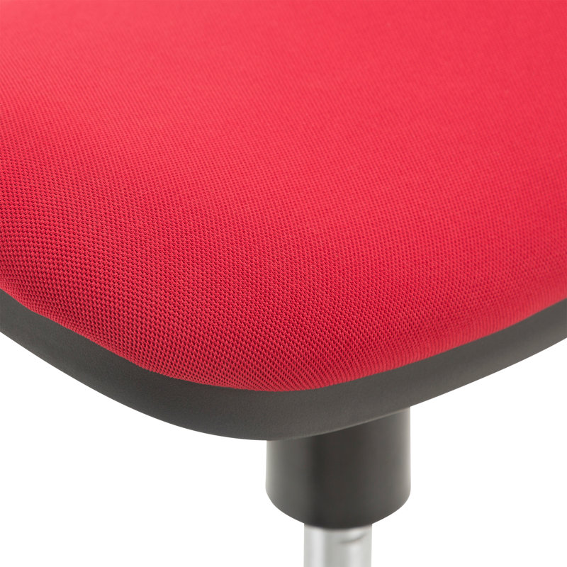 Tabouret pivotant assis-debout Roxane, Rouge