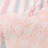 Sara Lily Pink/White Microfiber Reversible 3 Piece Quilt Set-28373272