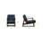 Verity Genuine Italian Leather Lounge Chair-248005131