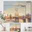 " Manhattan Brooklyn Bridge " Painting Print-55948942