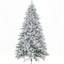 Arbre de Noël artificiel enneigé