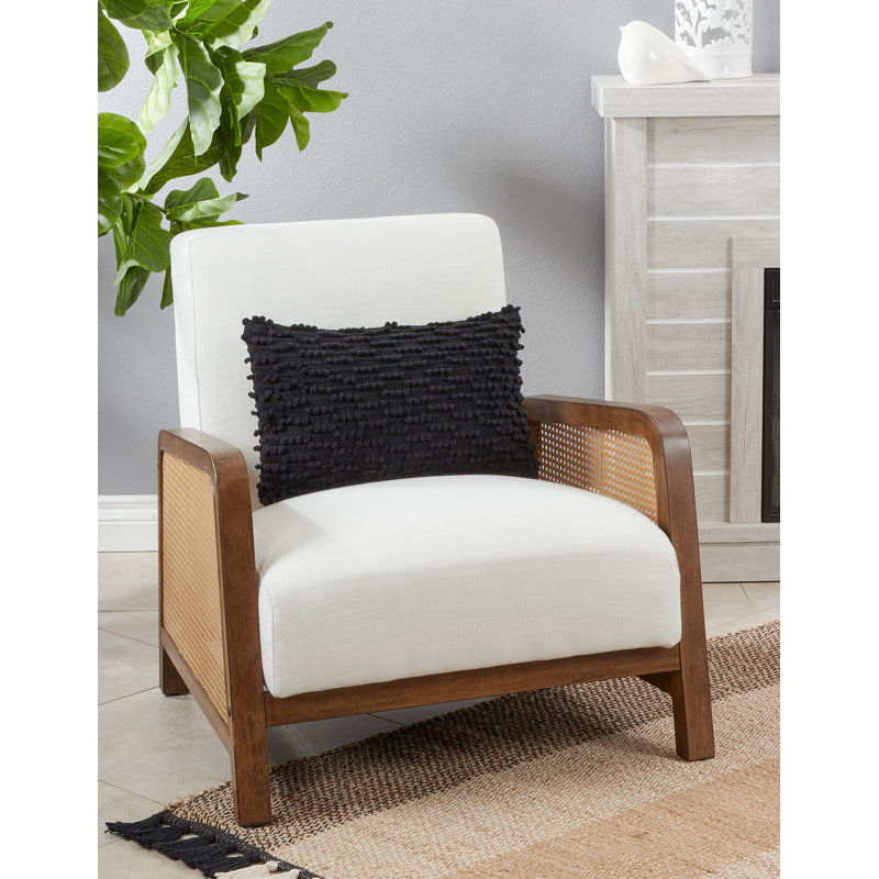 Coussin Theo, Noir