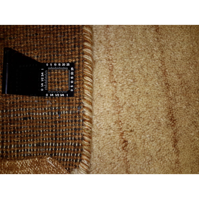 Striped Area Rug in Black