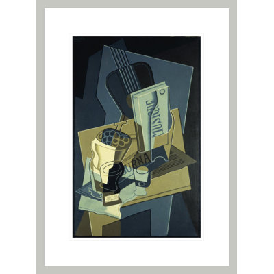 «Music Book 8127» par Juan Gris, impression giclée sur cadre