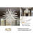 Aisi 52" 40-light Chandelier