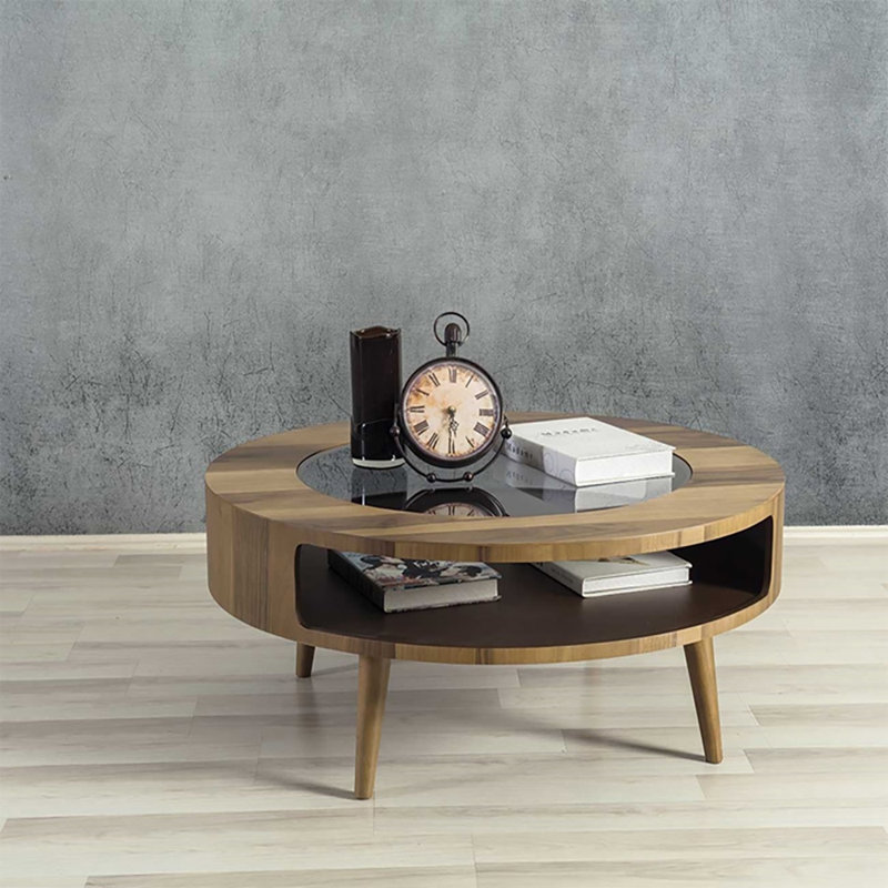 Table basse ronde ronde Moon