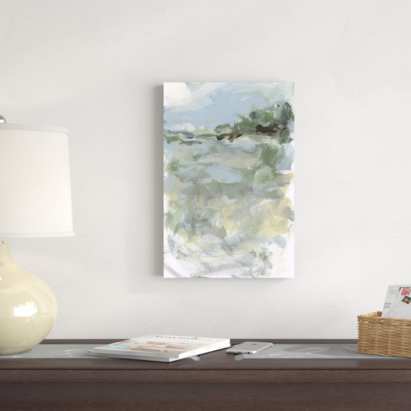 Vue lointaine II, H 18 po x l 12 po