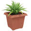  Square Flower Pot 24 Pcs  Plastic-1015413495-1015413488