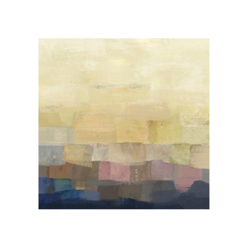 Bricks Gradation Painting by Sadie Hartman, 40" H x 40" W, Plexi