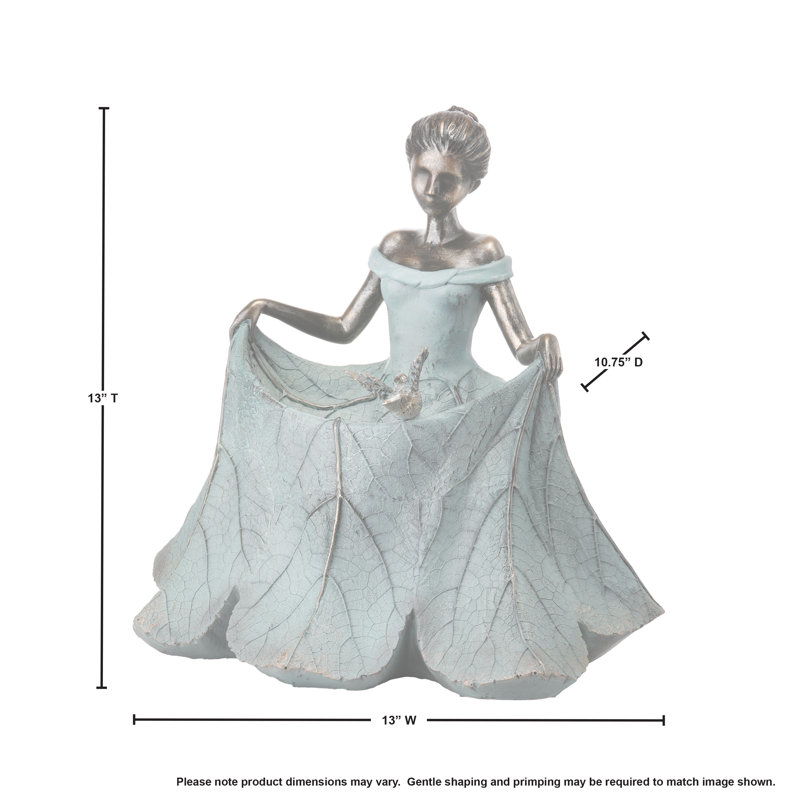 Mangeoire à oiseaux Pinkard Lady Leaf Dress