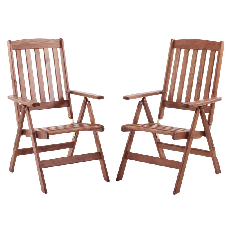 Heckson Patio Dining Armchair, Cappuccino