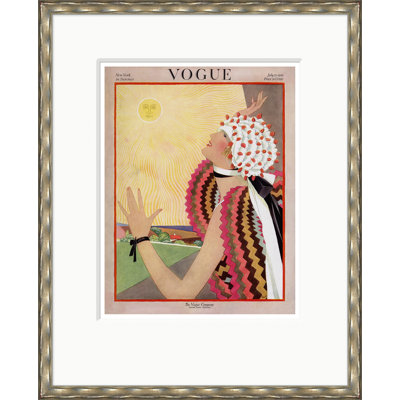 Couverture Vogue, New York en été, planche George Wolfe, 15 juillet 1922