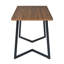 Adalin Metal Base Dining Table