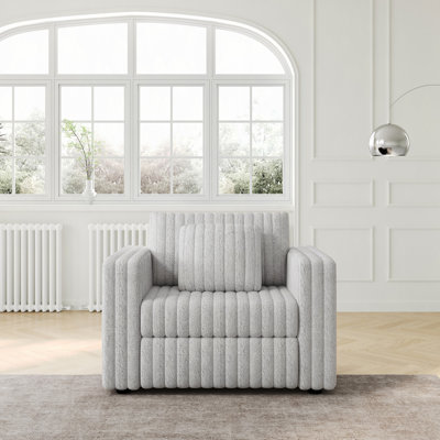 Canapé simple modulaire de 44,9 po - très confortable, élégant et fonctionnel pour la chambre à coucher et le salon
