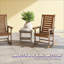 2 chaises berçantes d'extérieur à haut dossier | Idée de cadeau-1576614740