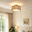 13.6''(W) Boho 3 - Light Semi Flush Mount Ceiling Light