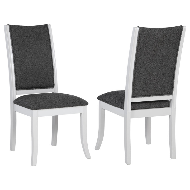 Ensemble de 2 chaises d'appoint rembourrées Tyler