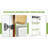White Solid Wood Single Door Wall Cabinet-1828920652