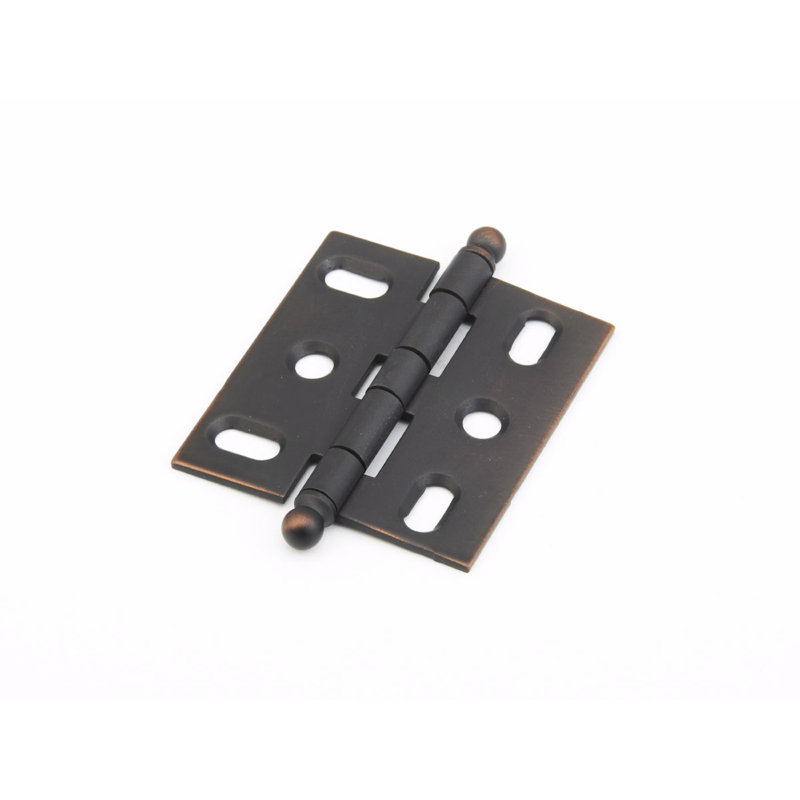 Schaub Non-Mortise Cabinet Hinge 2-5/8", Bronze Michelangelo