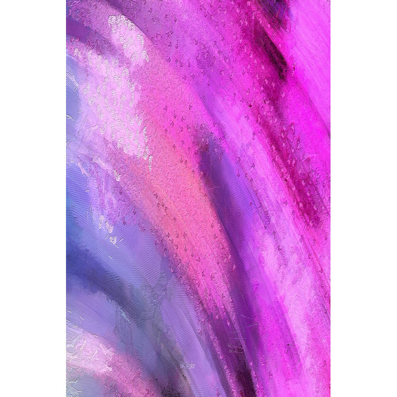 Tapis luxueux 100% polyester 5,2 x 7,5 pi, hauteur des poils de 0,4 po | Antibactérien, points antidérapants en PVC, lavable à la machine | Élégante impression numérique en 3D, parfaite pour le décor du salon et de la chambre à coucher