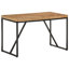 Emmeline Solid Wood Top Metal Base Dining Table-2072031713-2072187842