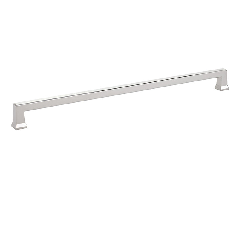Alexander Appliance Pull, Polished Nickel, 5" Center to Center
