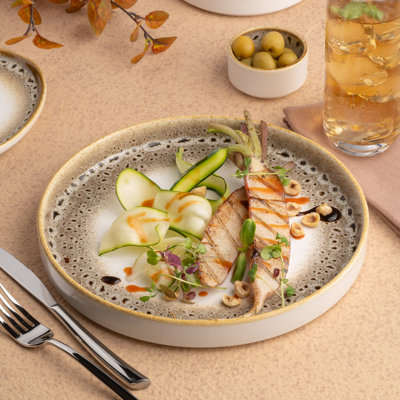 JAGUAR Premium Porcelain Stackable Dinner Plate