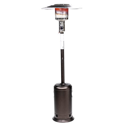 88-Inch Standing Outdoor Heater With Portable Wheels For Patio, 47000 , Stainless Steel Burner Party, Garden, Yard, Restaurant - 47,000 Patio Propane Heater, Gas,