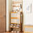 Shoe Cabinet With 3 Rattan Flip Drawers