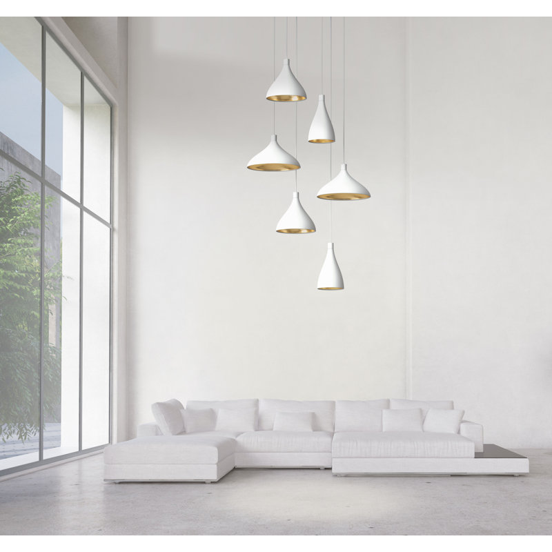 Swell Mix 2 Chandelier, Black