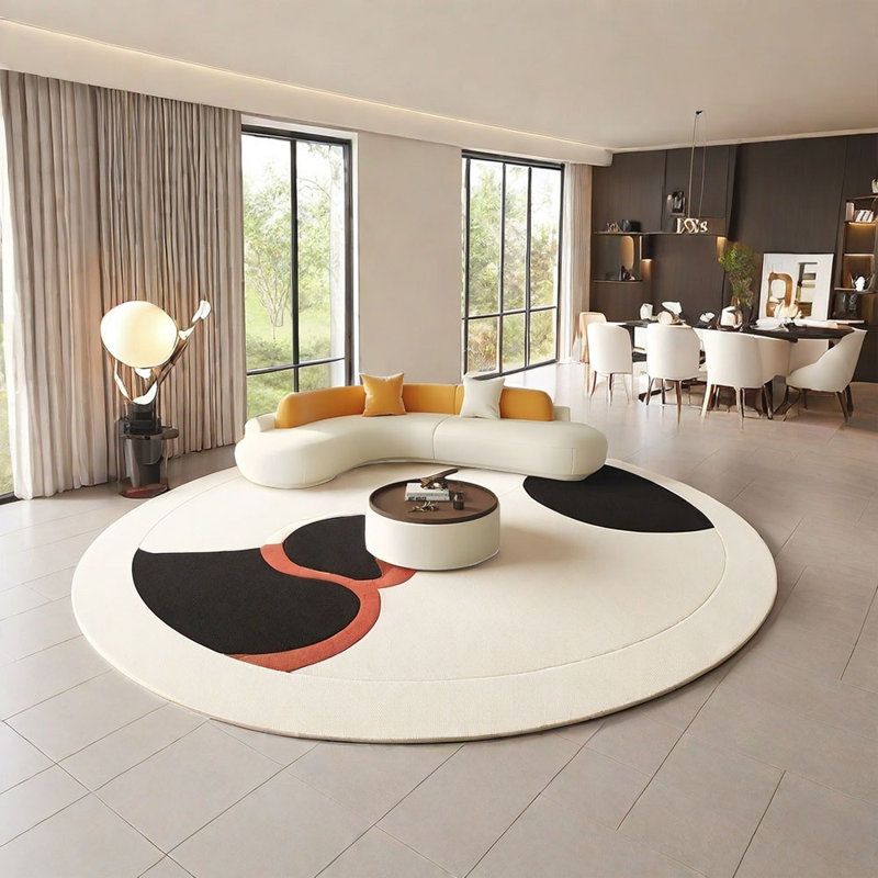 Italian minimalist corner shaped sofa